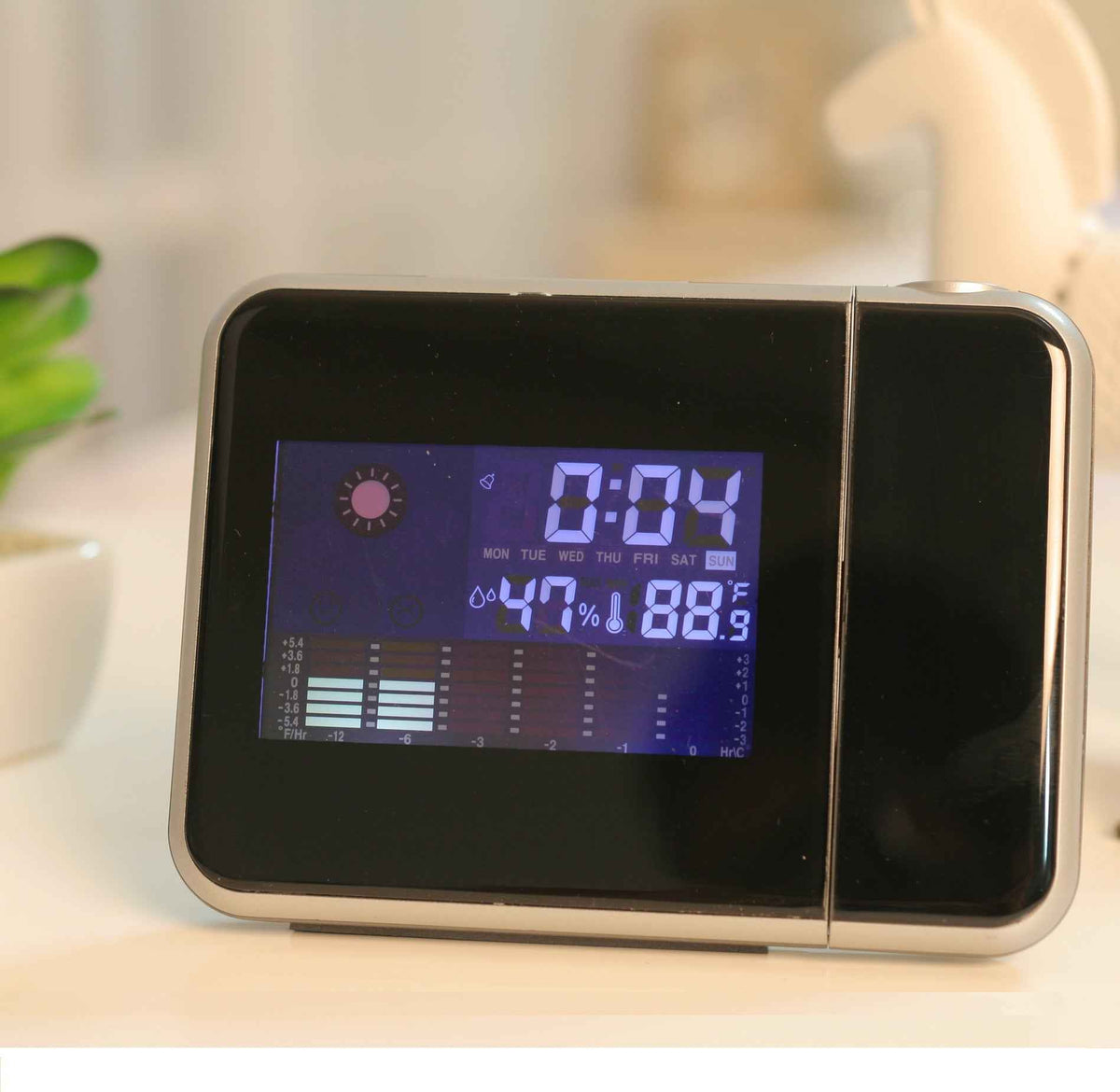 USB Desktop Digital Clock – Modern Home Electronic Clock