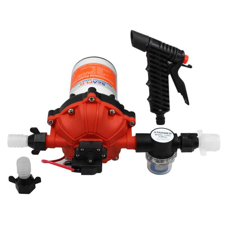51 Diaphragm Booster Pump Kit | 12V & 24V DC, Reciprocating Water Pump for RV, Caravan & Home Use