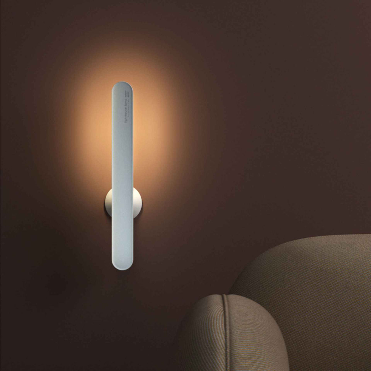 Magnetic Suction Touch Table Lamp – Geometric | USB | PC Shade | Khaki & White | 1pc & 2pc Set