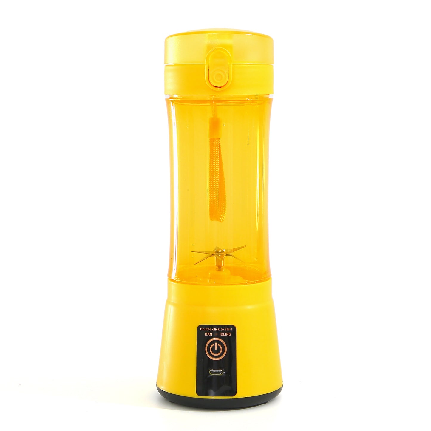 380ml USB Rechargeable Portable Personal Blender | 2000mAh, Food-Grade PC, Dual Safety Protection, Blue, Green, Pink & Yellow