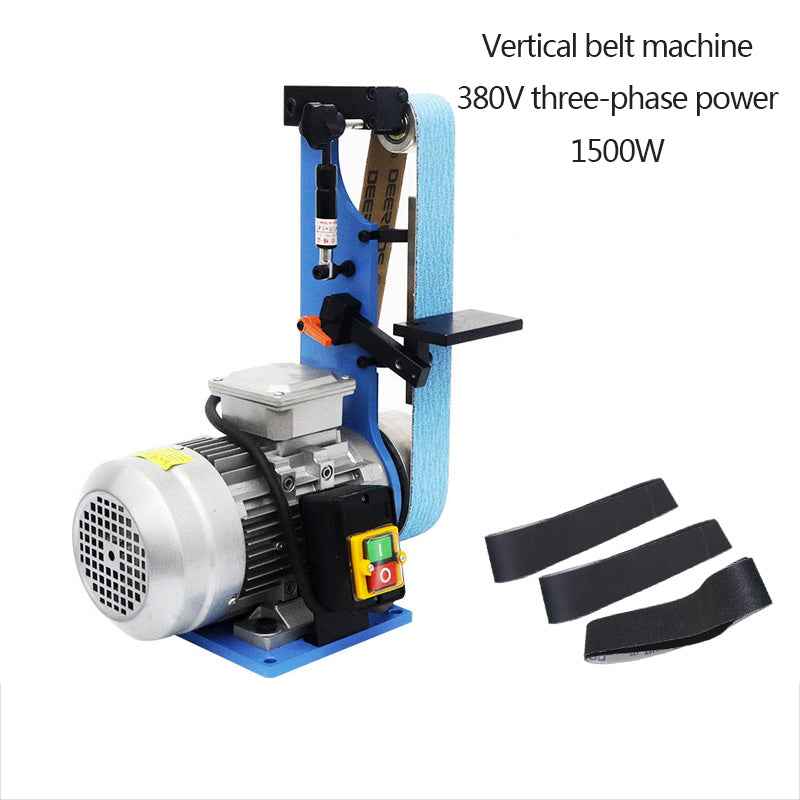 BM-915A Vertical Belt Sander | 1500W, 0-2800 RPM, 915×50mm Belt, Woodworking Grinding & Knife Sharpening