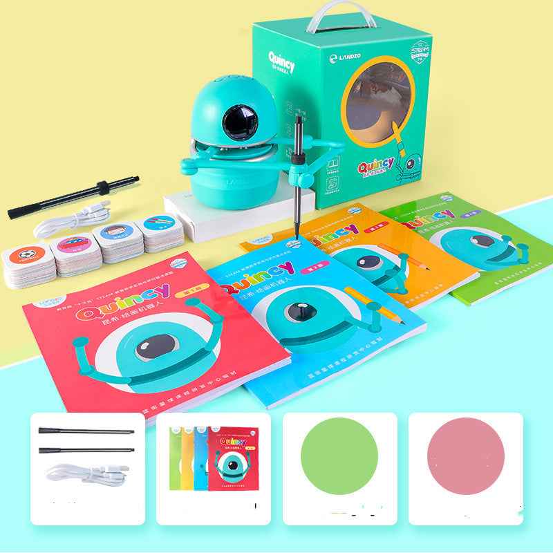 Children's AI Drawing Learning Robot | Stroke-by-Stroke Guided Drawing | English | 2600mAh | 4.5hr | USB | Standard & Ultimate