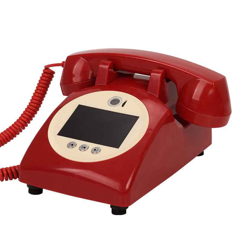 Retro Video Guest Book Telephone – Wedding & Party Video Message Recorder