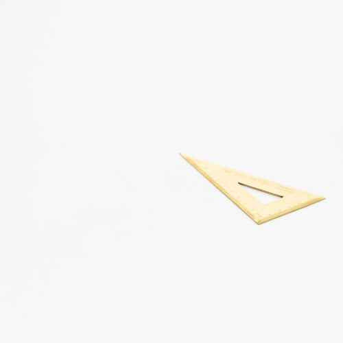 Stainless Steel Ruler Set | 15cm Ruler, Protractor & Square | Rose Gold & Yellow | School & Office