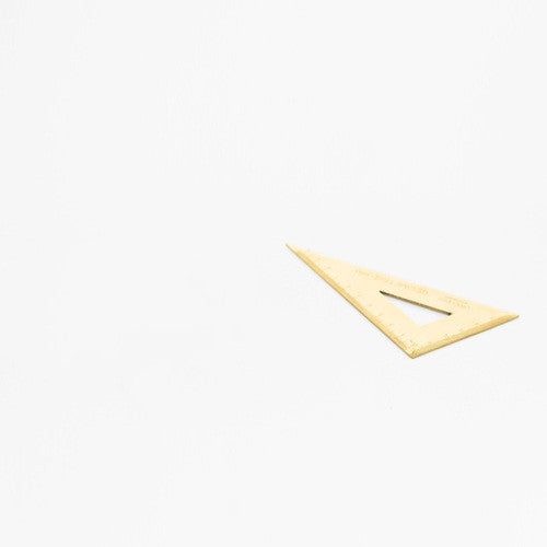 Stainless Steel Ruler Set | 15cm Ruler, Protractor & Square | Rose Gold & Yellow | School & Office