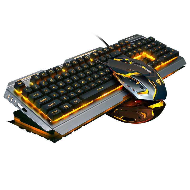 Wired RGB Backlit Gaming Keyboard & Mouse Combo | 3200 DPI | USB | Notebook & Desktop | 3 Lighting Modes