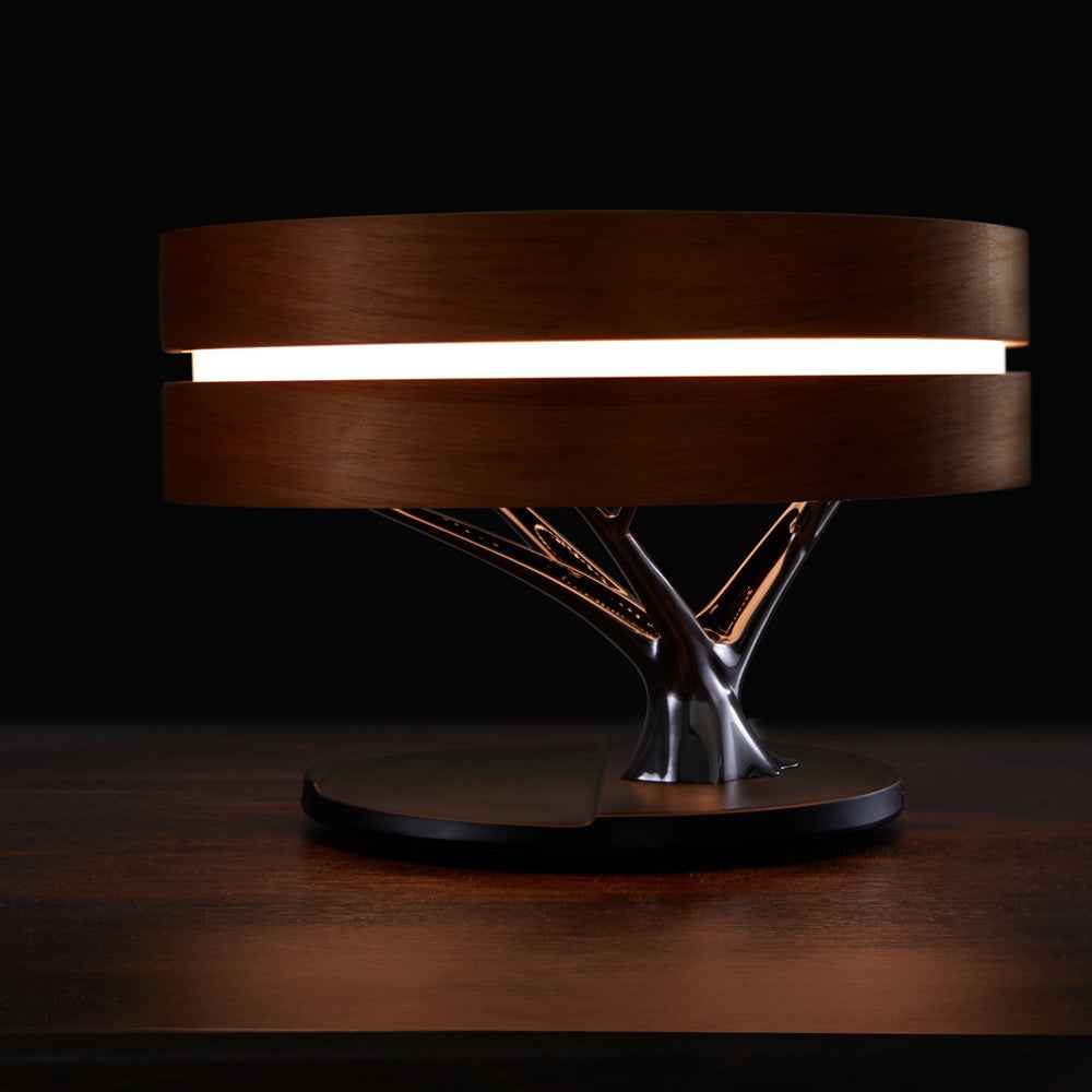 LZ-S2020 Smart LED Lamp | Bluetooth 5.0 Speaker, 10W Wireless Charger, Dual Color Temp, AU/EU/UK/US