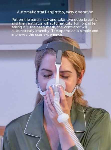Anti-Snoring CPAP Ventilator Respirator | Smart & Constant Pressure, Portable Home Sleep Aid