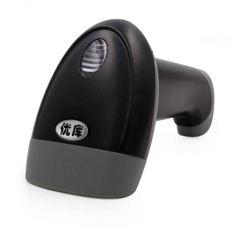 Youku M2 1D Barcode Scanner | Red Laser | 120 Scans/sec | USB & Serial | IP54 | 2m Drop-Proof | White