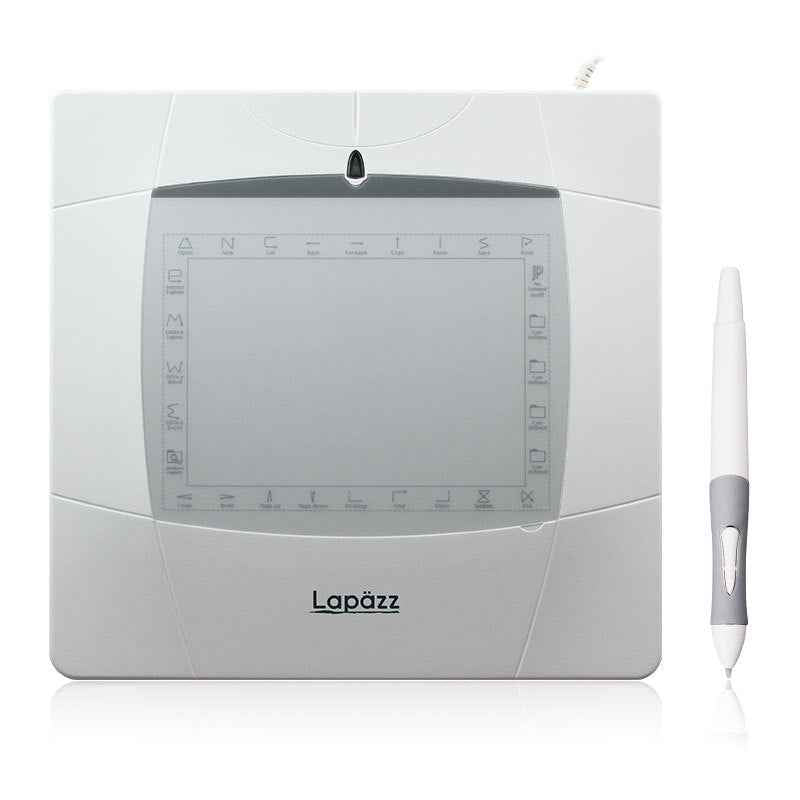 USB Graphics Drawing Tablet | Electromagnetic Pressure Induction | 22.6×22.1cm | Digital Art & Design | Model WP5540 | Black & White
