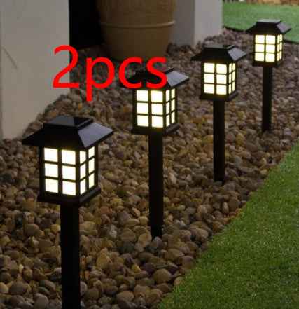 Solar Square Garden Stake Light – LED Lawn & Courtyard Light | RGB, Warm White & White | Single & 2-Pack