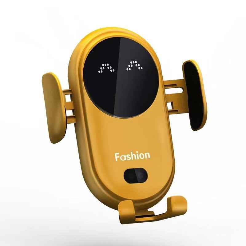 10W Infrared Auto-Clamping Wireless Charging Car Phone Holder
