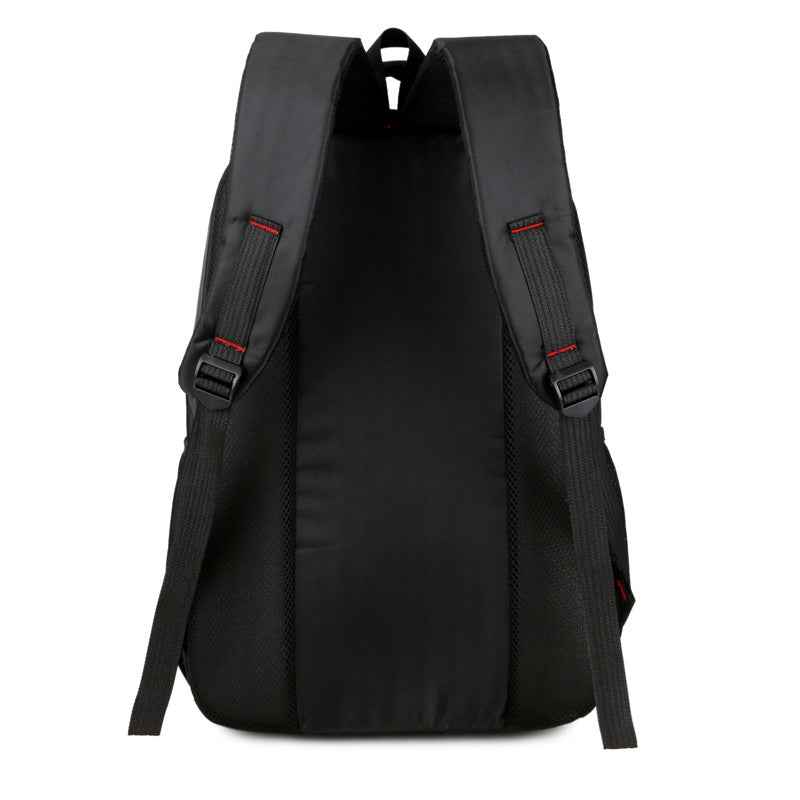 15" Oxford Cloth Anti-Theft Laptop Backpack | Camera Slot | Hidden Zipper | Breathable & Shockproof | 31×47×16cm | Black