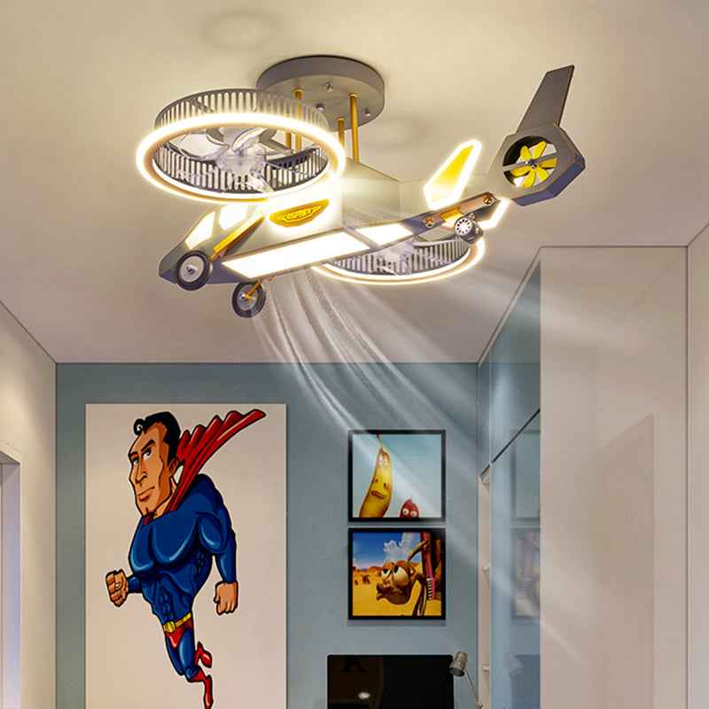 Avatar Scorpion Fighter LED Ceiling Lamp | 61-70W, Eye Protection, Smart Voice Control, 100-240V