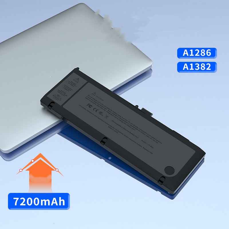 MacBook Pro Replacement Battery | A1286 | 7200mAh | A1321 (2009–2010) & A1382 (2010–2012)