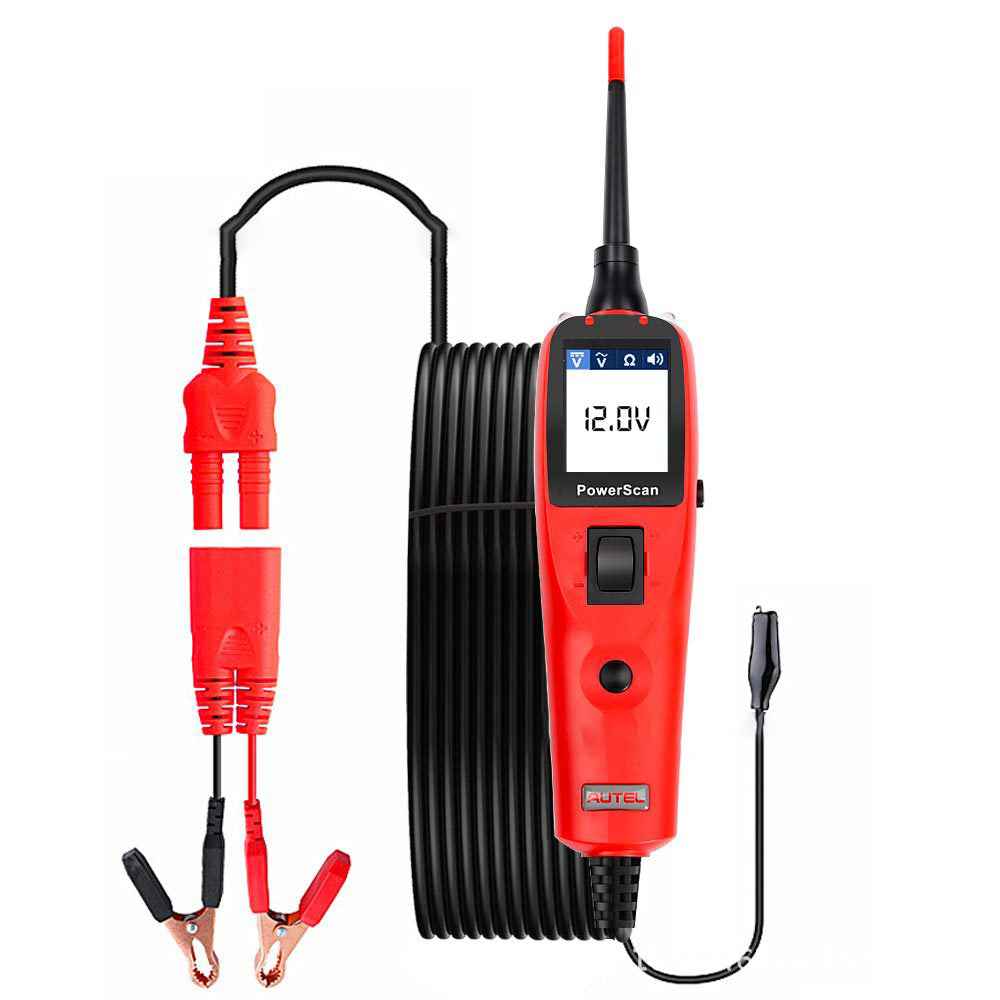 Autel PowerScan PS100 Electrical Diagnostic Tool | AVOmeter, Power Injection, Continuity & Ground Test