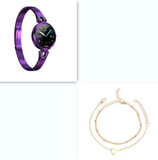 Women’s Fashion Smartwatch – IP67 Waterproof Health & Fitness Tracker with Cycle Monitoring