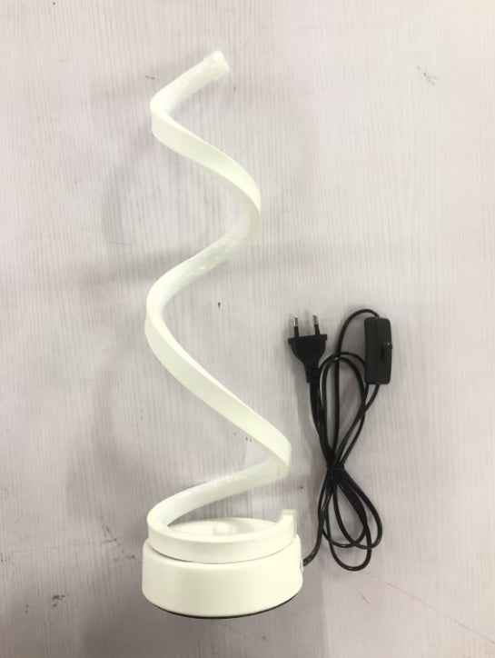 Modern LED Table Lamp – 24W | Metal Base | Acrylic Shade | Warm & White | Remote Dimming | 110–240V | Gold & White