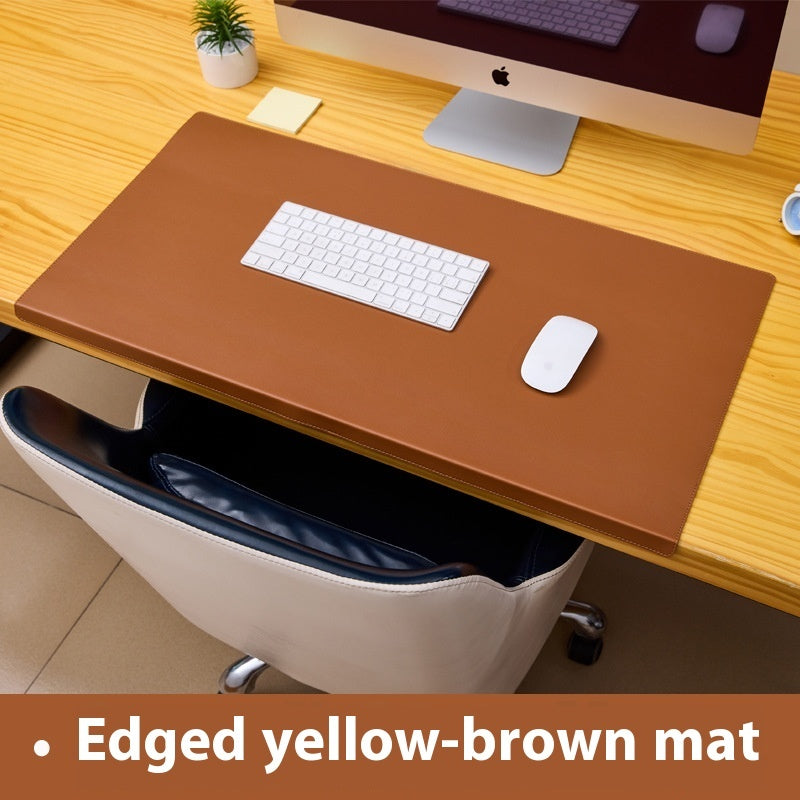 Double-Sided PU Leather Desk & Mouse Pad | Waterproof | 2mm | 600–1200mm | 6 Colours | Gaming & Office
