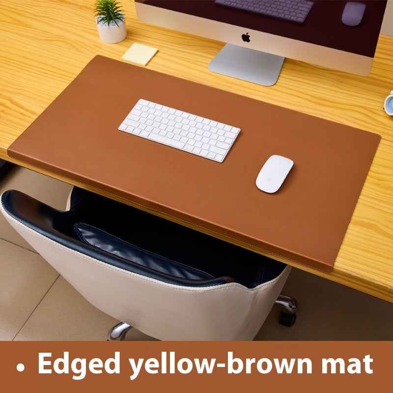 Double-Sided PU Leather Desk & Mouse Pad | Waterproof | 2mm | 600–1200mm | 6 Colours | Gaming & Office