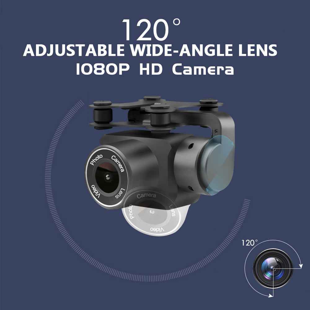 GW168 GPS Drone – 5G WiFi FPV Camera, Smart Follow, Headless Mode & APP Control