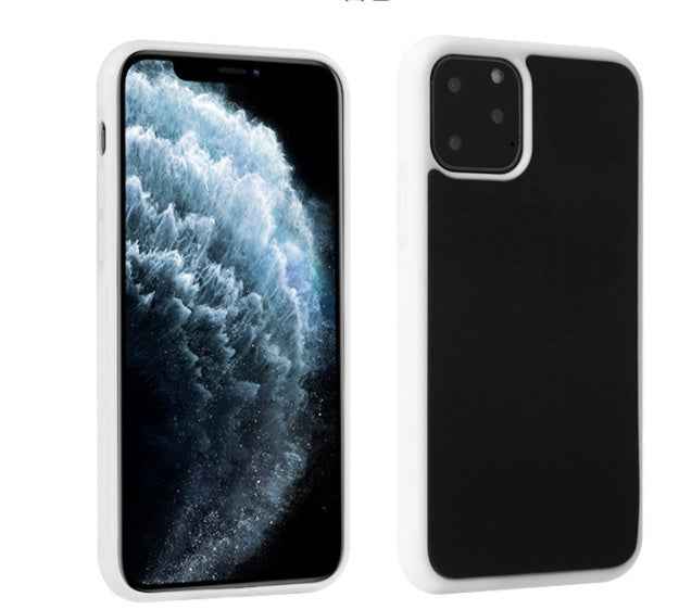 Anti-Gravity Nano-Adsorption Phone Case – Sticks to Glass, Mirrors & Metal, TPU+PC, iPhone & Samsung (4 Colors)