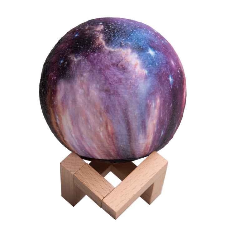 3D Moon Lamp Night Light | 3/7/16 Colour Modes | Touch & Remote | USB Rechargeable | 500mAh | 8–22cm | PVC+ABS | Bedroom & Gift