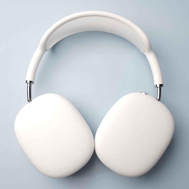 Silicone Protective Case for AirPods Max | Soft, Shockproof, All-Round Protection | Black & White