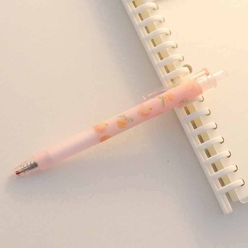 Cute Kawaii Gel Pen | Korean Stationery, Gel Ink Rollerball | 14cm | Peach & Little Magic Fairy