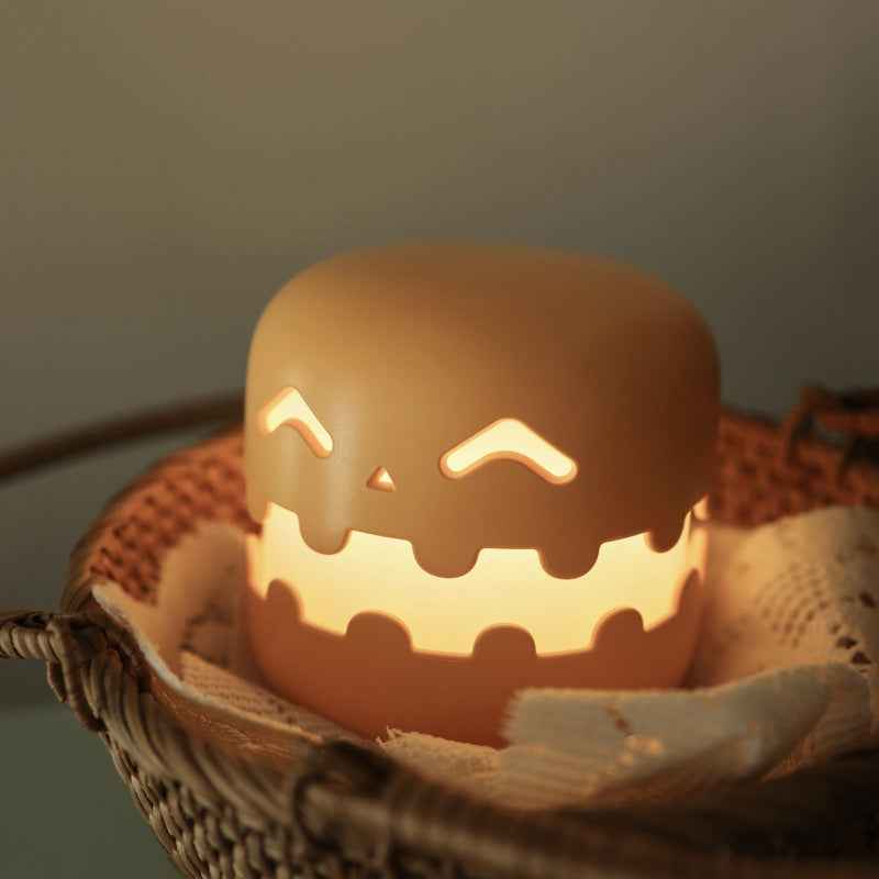 Silicone Watermelon Slice Night Light | 1200mAh | 102×94mm | Press On/Off | Kids Bedside & Ambient Light | Dark & Light Green | Birthday & Holiday Gift