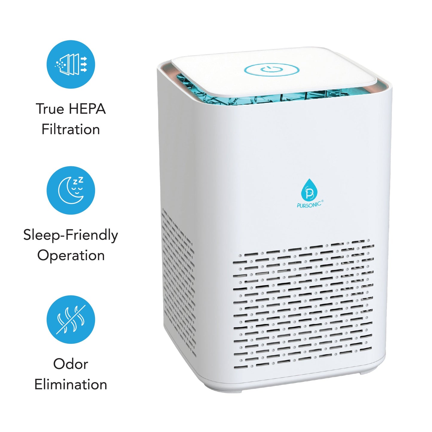 Pursonic Ultimate Wellness Bundle – HEPA Air Purifier + Aromatherapy Diffuser + 6 Essential Oils