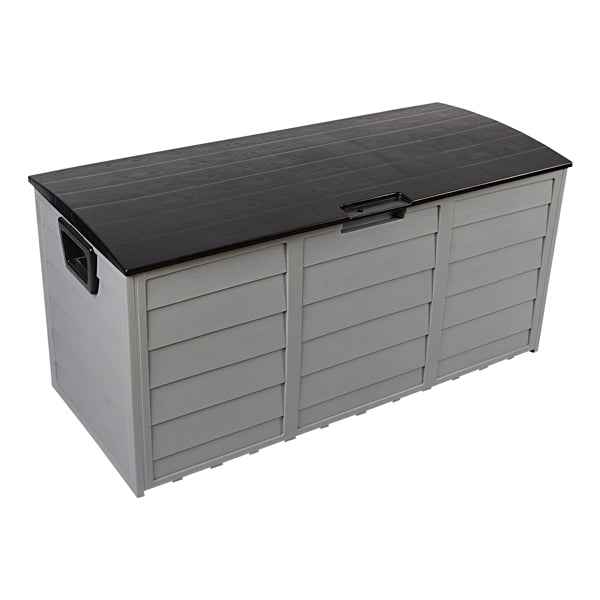 260L Outdoor Garden Storage Box with Wheels | UV-Resistant, Lockable, Weatherproof | SUNSHINE EMPIRE