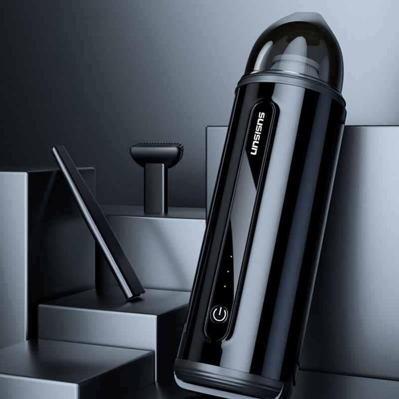 Wireless Rechargeable Car & Home Vacuum Cleaner | 8000Pa | 32000 RPM | Cordless Handheld | ABS | USB Charging