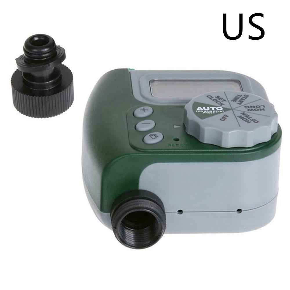 Smart LCD Automatic Garden Irrigation Timer – Rechargeable | 1–300 Min | 6hr–7 Day | AU, EU & US