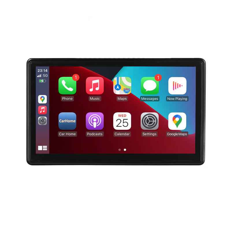 7" Portable IPS Car Screen | Wireless CarPlay & Android Auto | GPS Navigator | 12V | Autonavi Maps | Linux OS | External Display