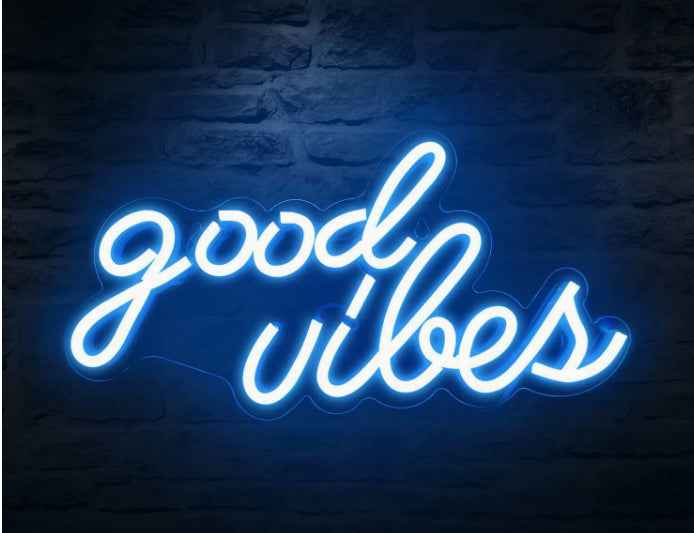 Acrylic LED Neon Sign Wall Light | USB 5V | IP42 | 500,000hr | Transparent Backboard | 4 Designs | Party, Bar & Interior Wall Decor