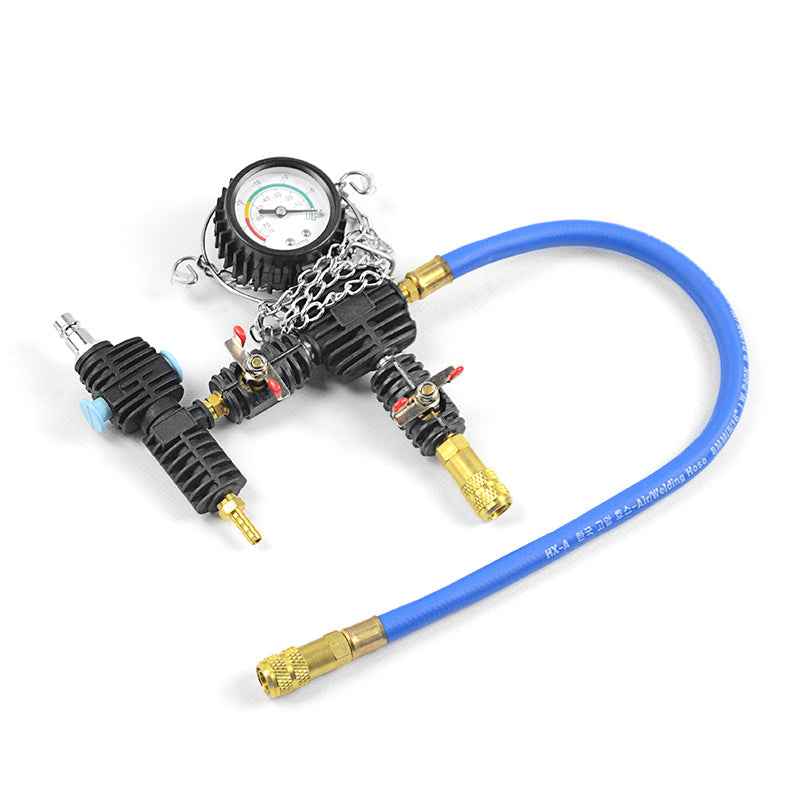 28-Piece Master Cooling System Radiator Pressure Tester | Vacuum Purge & Refill Kit, Auto Repair