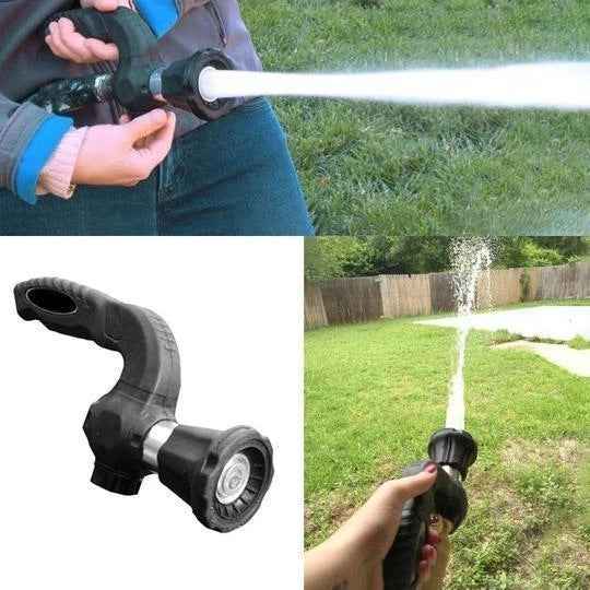 5-Setting Garden Hose Spray Nozzle – Aluminium Alloy | Ergonomic | Lawn, Garden & Car Wash
