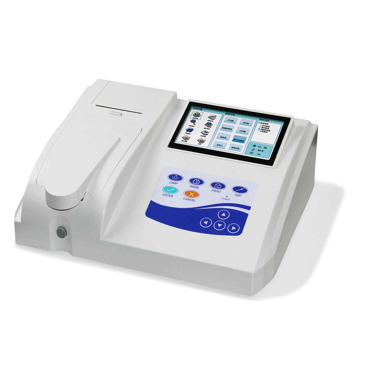 CONTEC BC300 Semi-Auto Biochemistry Blood Analyzer | 7" Touch Screen & Built-in Thermal Printer