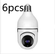 1080P WiFi Bulb Security Camera – E27, Pan/Tilt, Colour Night Vision, Motion Alert & Alexa