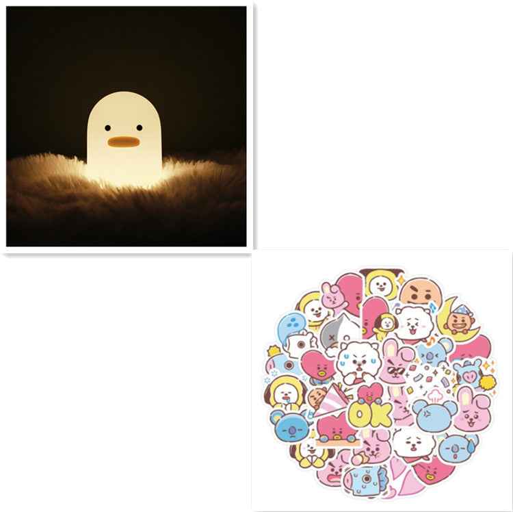 Cute Silicone Animal Night Light | USB Rechargeable | Kids Room, Bedroom & Gift