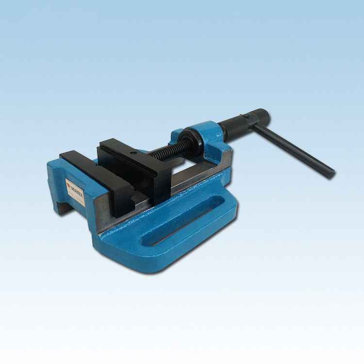 High Carbon Steel Drill Press Vise | DV85 & DV100 Flat Mouth Clamp for Workbench & Drilling