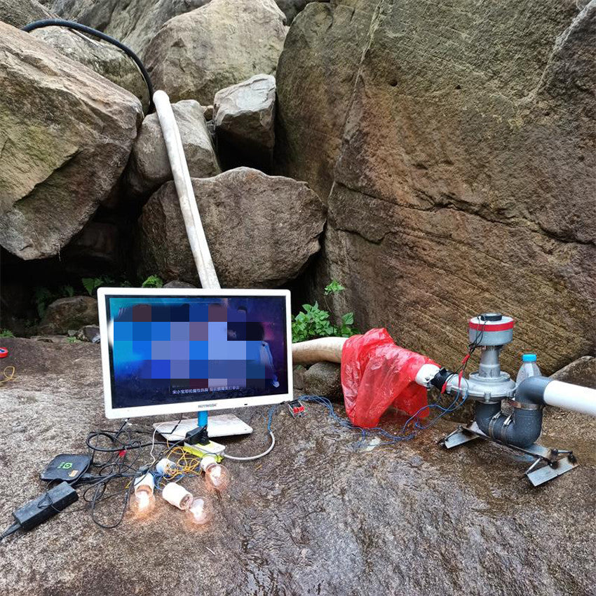 500W Micro Hydroelectric Water Generator | Pure Copper Coil, AC 220V 50Hz, Aluminum Alloy, Off-Grid Power