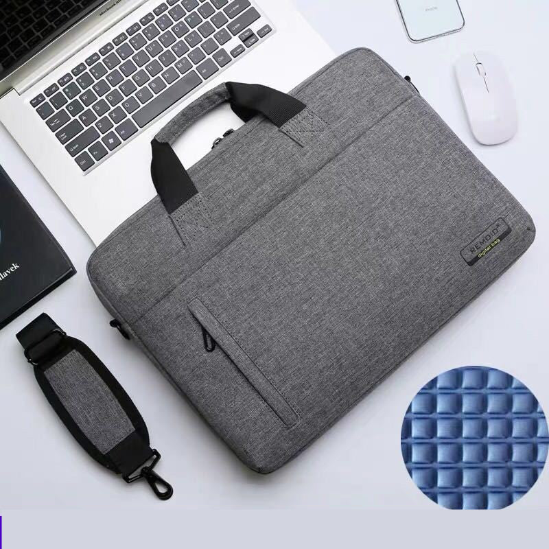 Nylon Laptop Shoulder Bag | Waterproof, Anti-Theft, Shockproof | 13"-17" | 11 Colors