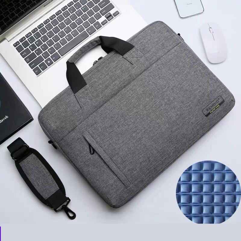 Nylon Laptop Shoulder Bag | Waterproof, Anti-Theft, Shockproof | 13"-17" | 11 Colors