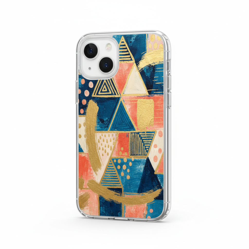 Fashion Print TPU iPhone Case – 8 Artistic Designs, Painted Back Cover, iPhone 6 to 12 Pro Max