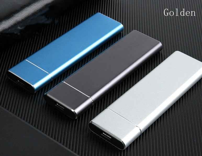High-Speed Portable SSD – 500G to 4TB Mobile Solid State Drive | USB-C | Black, Blue, Gold, Red & Silver