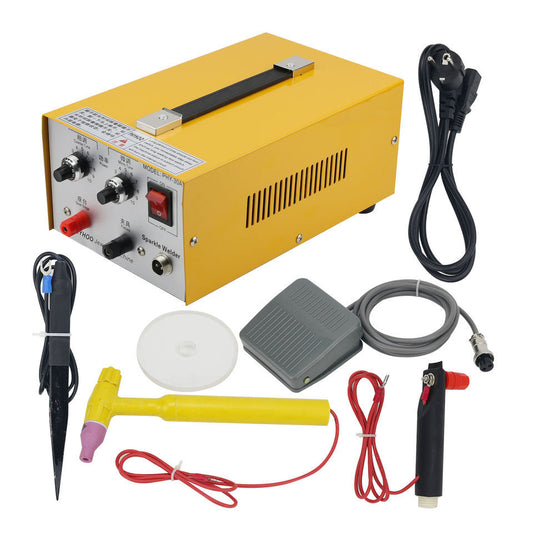 Jewelry Spot Welding Machine | Gold & Silver Pulse Welder, AC Electric, 110V US / 220V EU