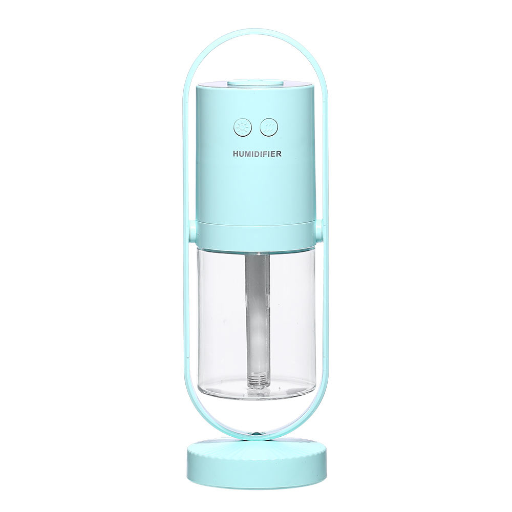 200ml USB Portable Mini Humidifier | 3.5W | 40ml/h Spray | DC5V | ABS+PP | 70×66×213mm | 140g | Dark Blue, Light Blue, Pink & White
