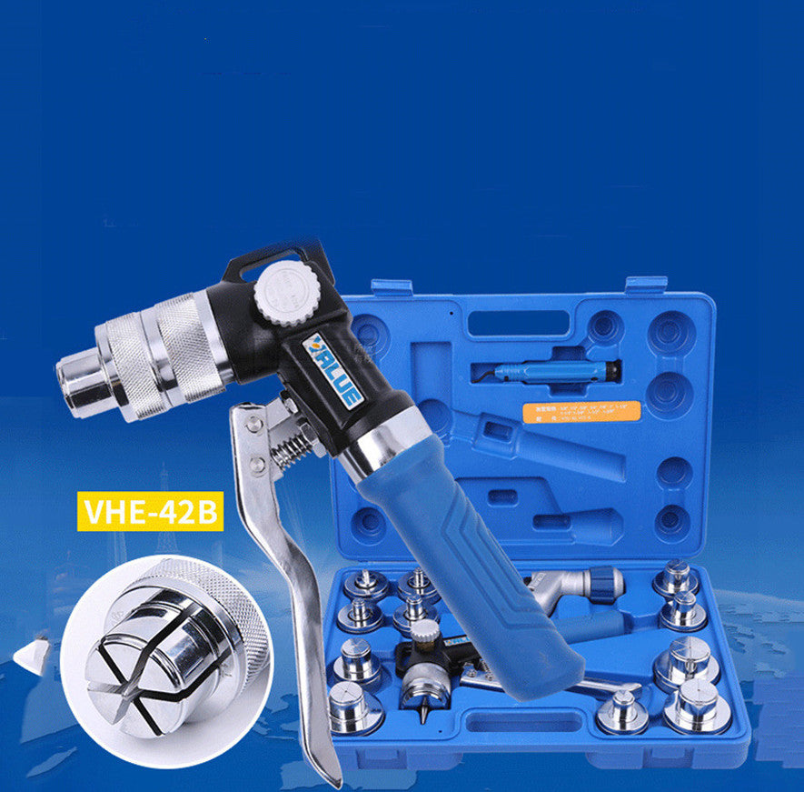Hydraulic Tube Expander Set | VHE-29B / VHE-42B, 10-42mm, Stainless Steel, HVAC Copper & Aluminum Pipe